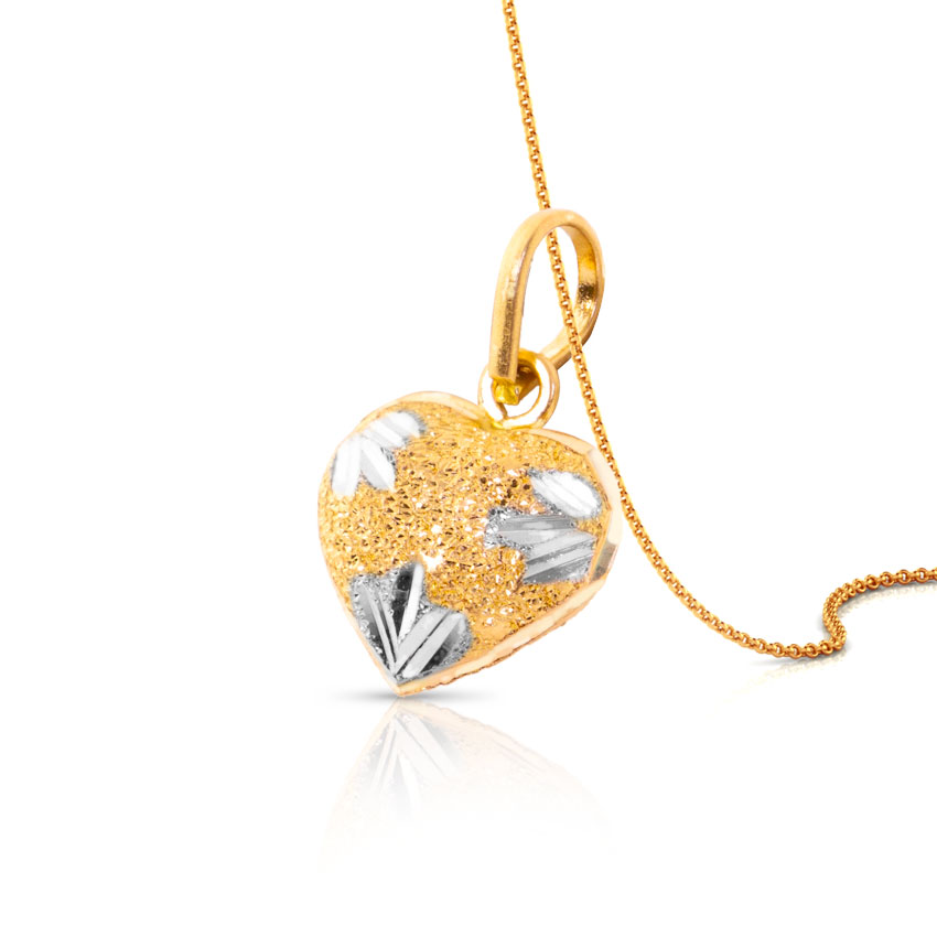 Heart Textured Pendant