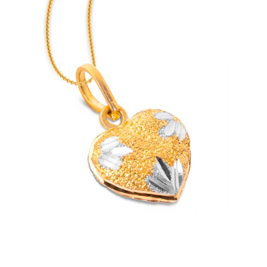 Heart Textured Kids' Pendant Heart Textured Kids' Pendant
