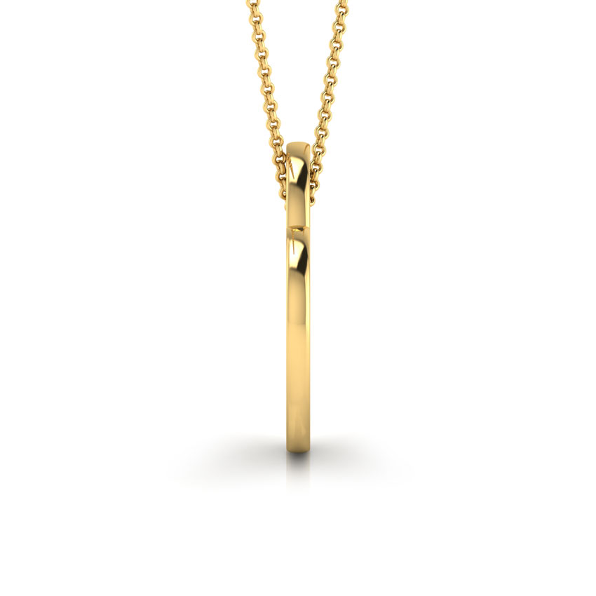 Engraved Heart Pendant