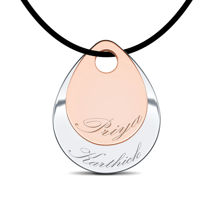 Couple Name Pendant Couple Name Pendant