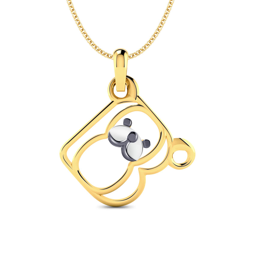 Teddy Alphabet B Kids' Pendant