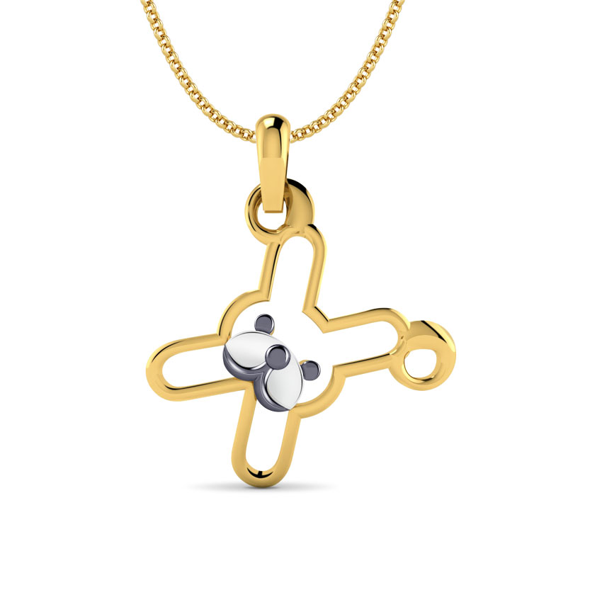 Teddy Alphabet X Pendant