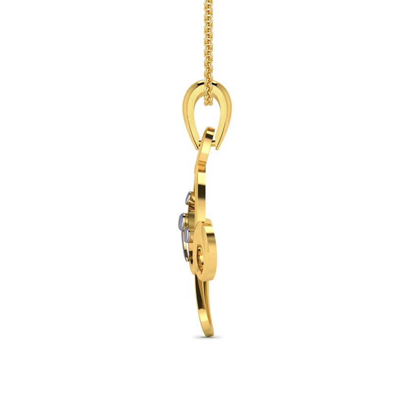 Teddy Alphabet Z Kids' Gold Pendant Teddy Alphabet Z Kids' Gold Pendant
