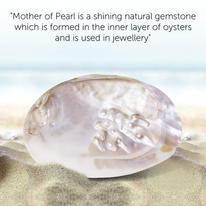 Elephant Mother of Pearl Kids Pendant