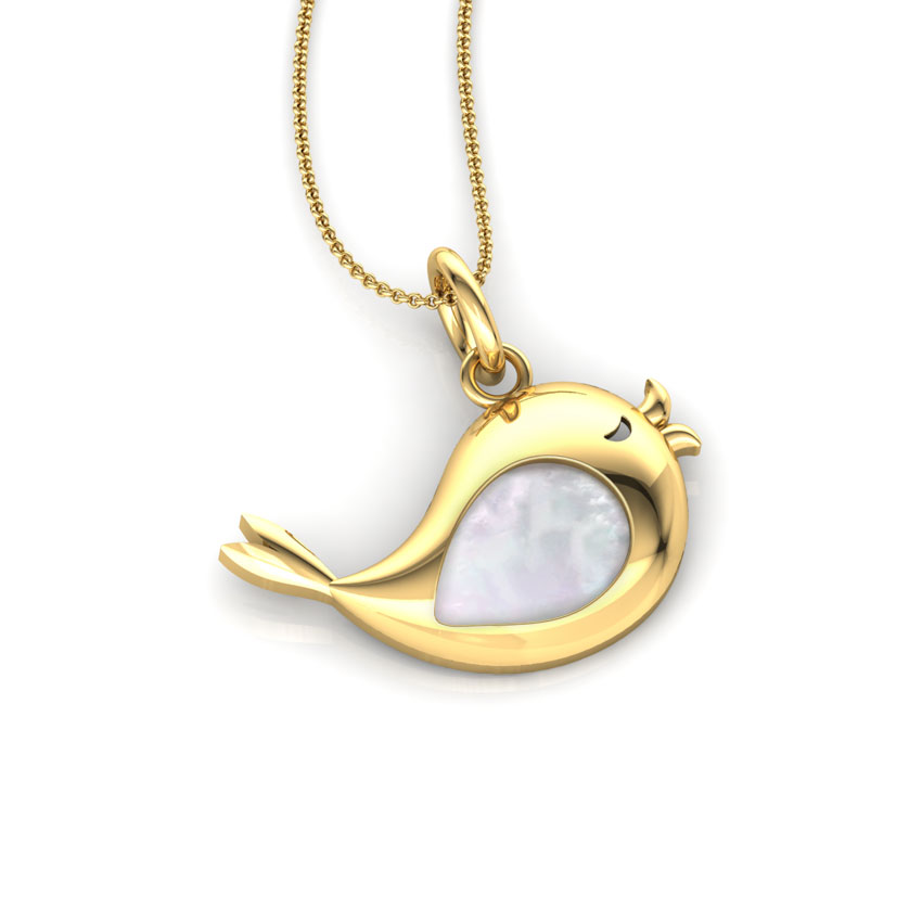 Birdy Kids' Gemstone Pendant