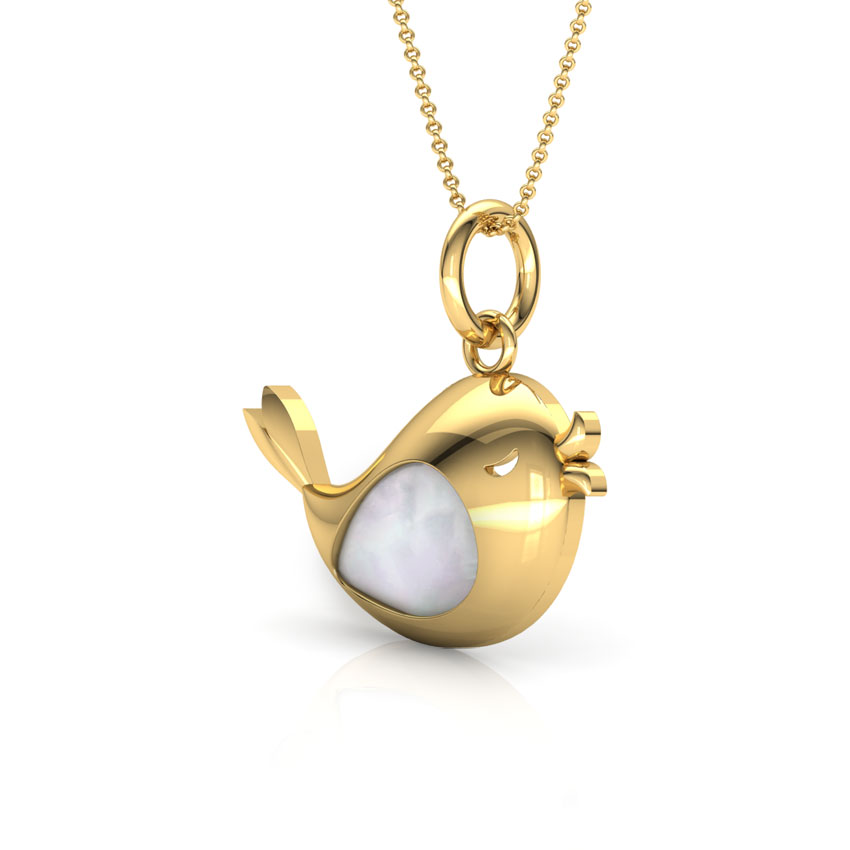 Birdy Kids' Gemstone Pendant