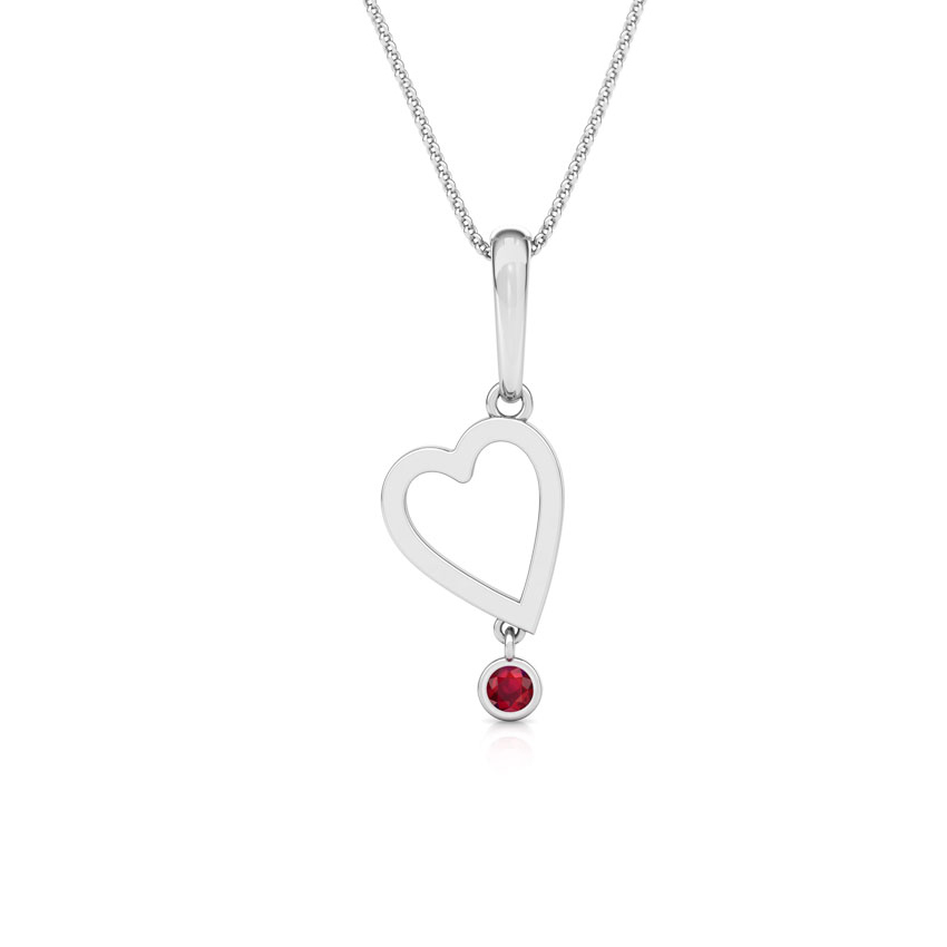 My Heart Beats For You Gemstone Pendant My Heart Beats For You Gemstone Pendant
