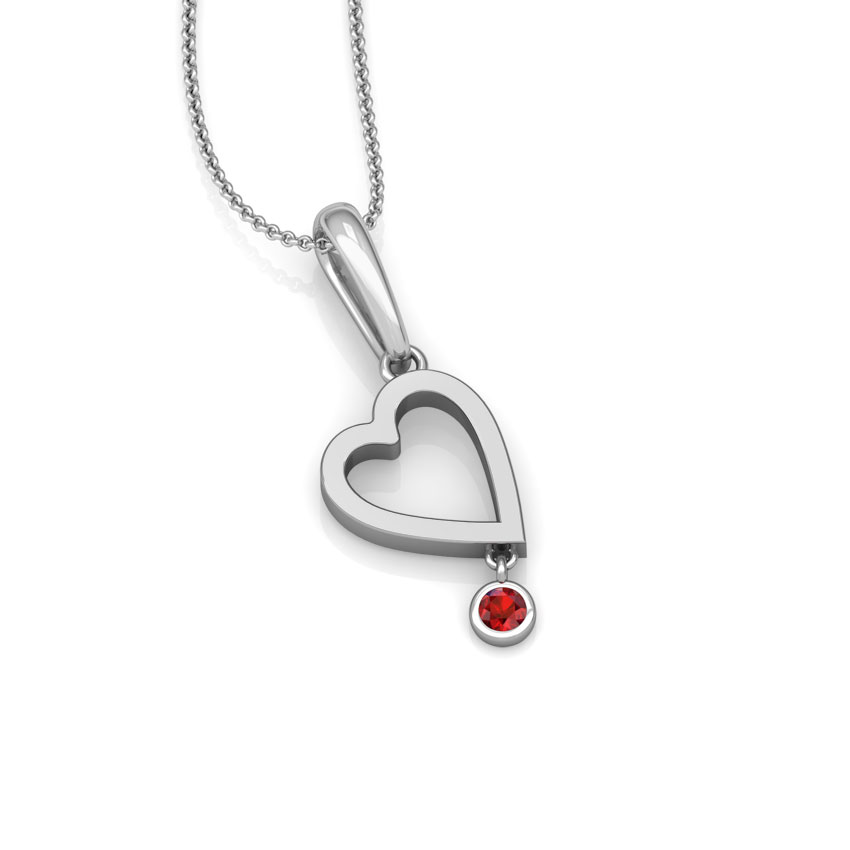 My Heart Beats For You Gemstone Pendant My Heart Beats For You Gemstone Pendant