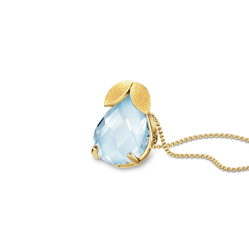 Poire Topaz Pendant