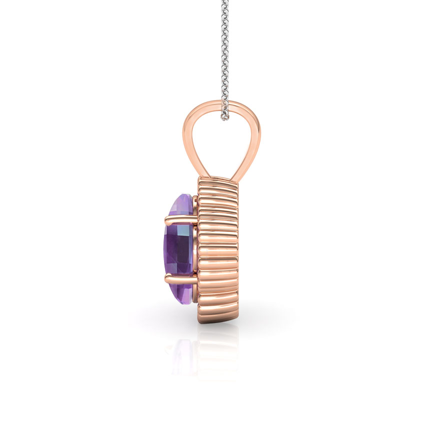 Amethyst Bloom Pendant