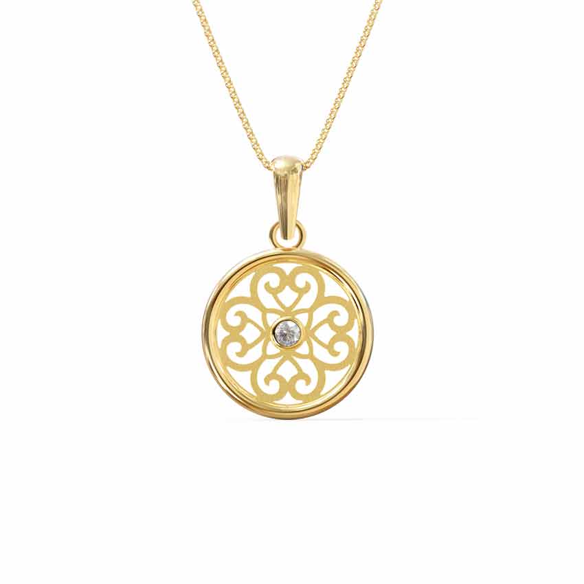 Filigree Cutout Kids' Pendant