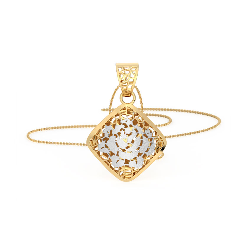 Quad Cutout Pendant