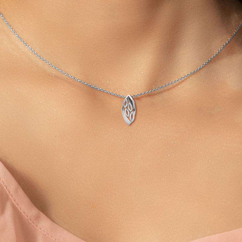Marquise Platinum Pendant