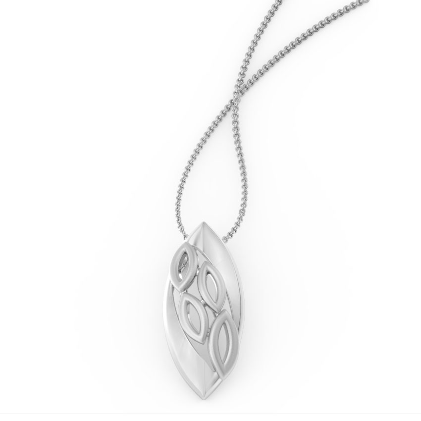 Marquise Platinum Pendant