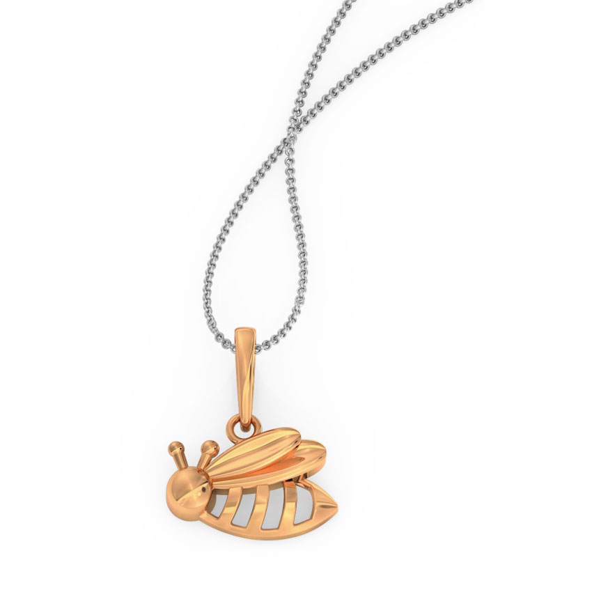 Honeybee Kids' Gold Pendant Honeybee Kids' Gold Pendant