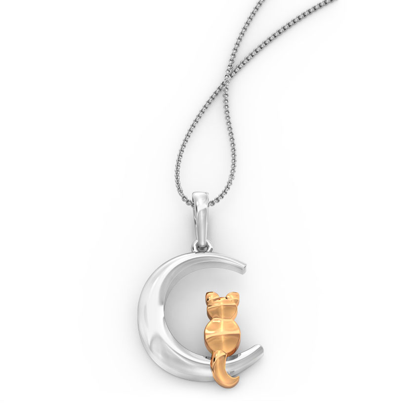 Kitty on the Moon Kids' Pendant Kitty on the Moon Kids' Pendant