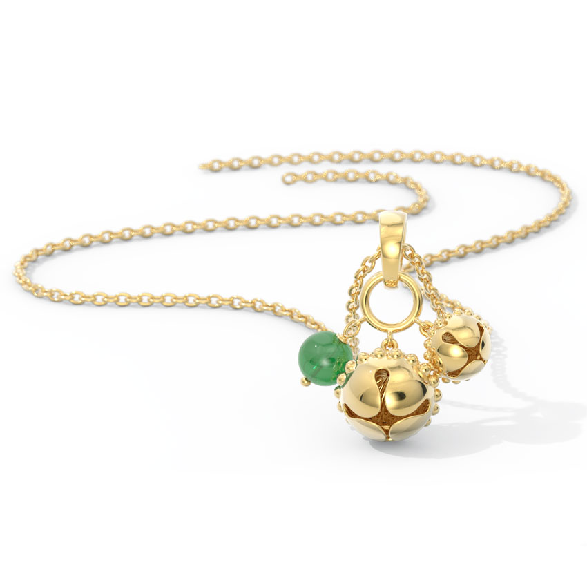 Shobha Gold Pendant