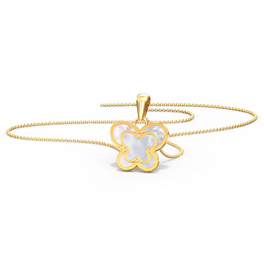 Fly Away Mother of Pearl Pendant