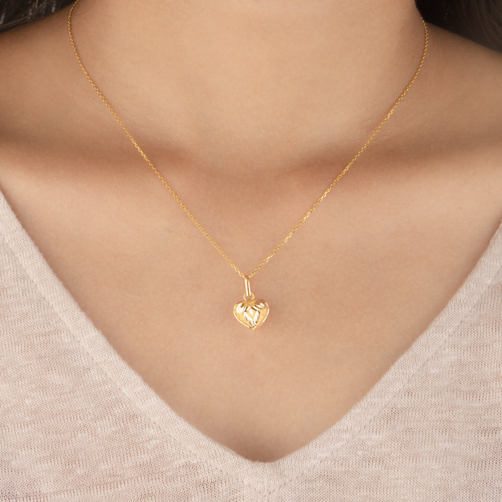 Heart Gold Pendant