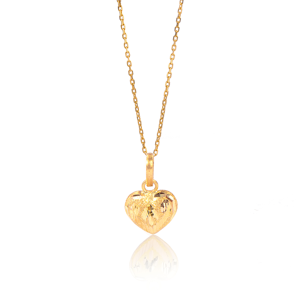 Heart Gold Pendant