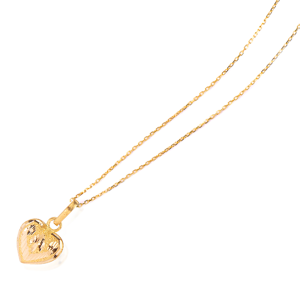 Heart Gold Pendant