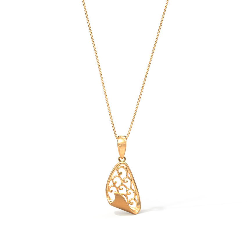 Scroll Enfold Pendant
