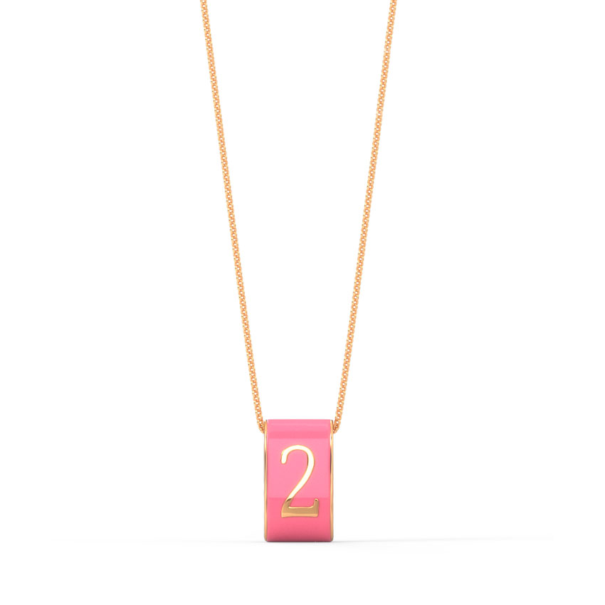 Number 2 Vibrant Pendant