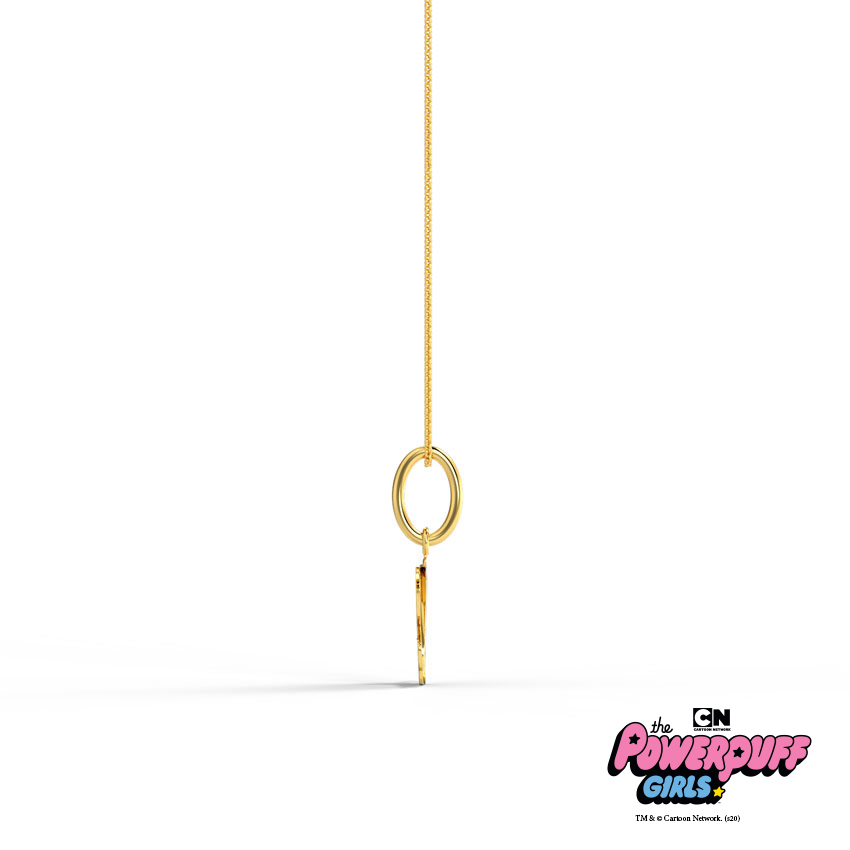 Crescent Bubbles Kids' Gold Pendant Crescent Bubbles Kids' Gold Pendant