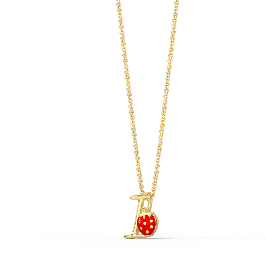 Berry Alphabet I Kids' Pendant