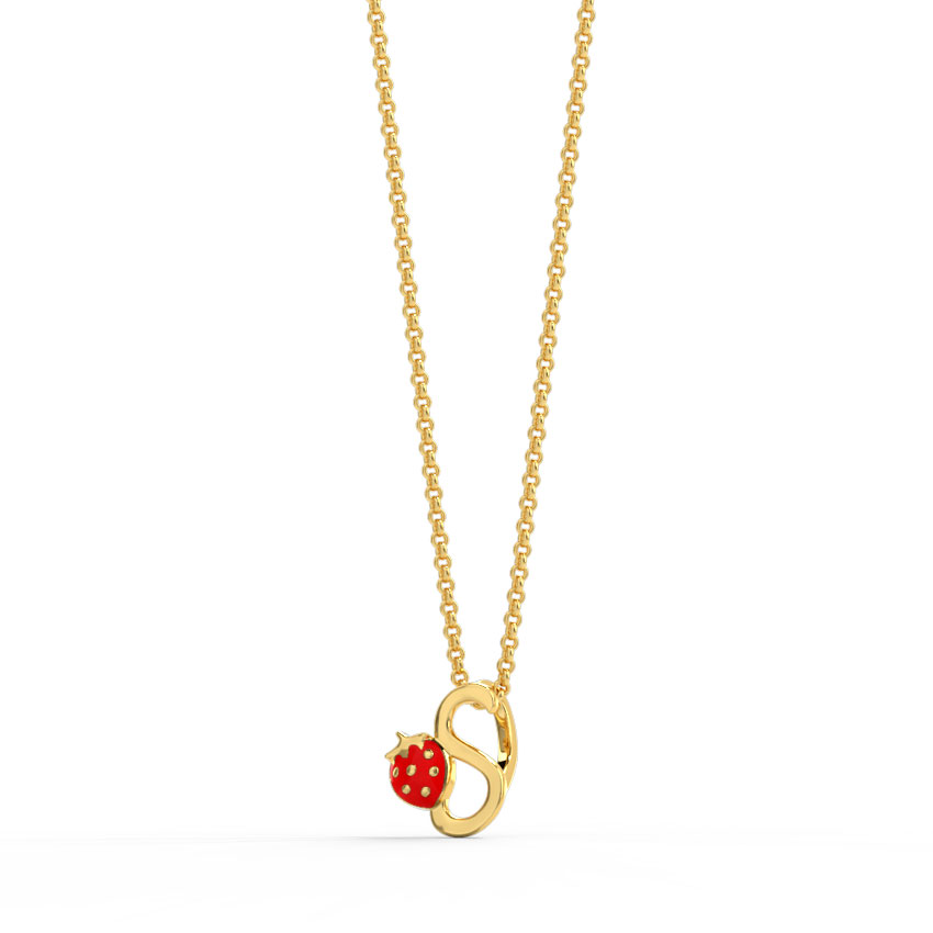 Berry Alphabet S Kids' Pendant
