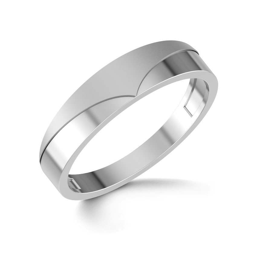 Allie Platinum Band for Her Allie Platinum Band for Her