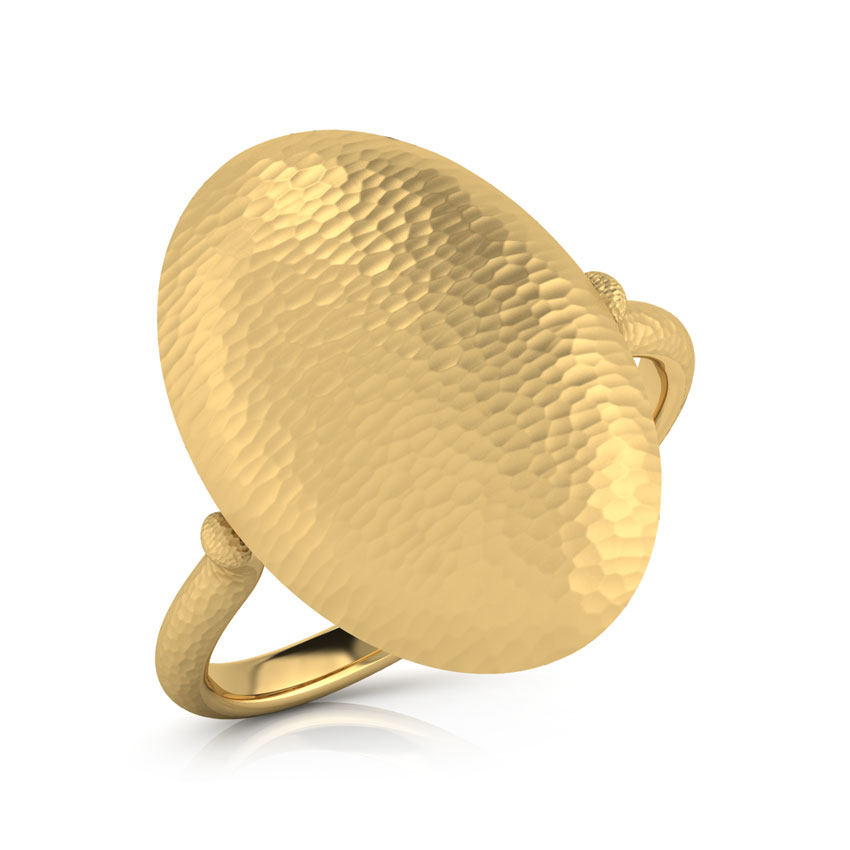 Glinda Hammered Ring