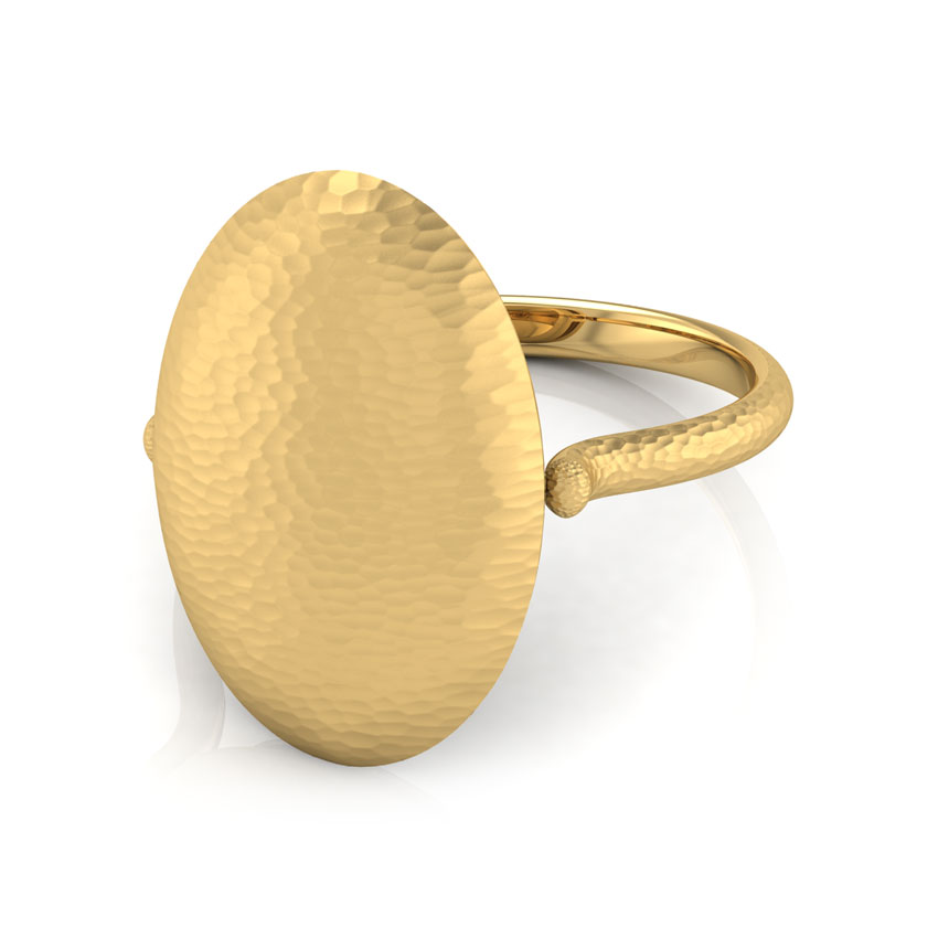 Glinda Hammered Ring