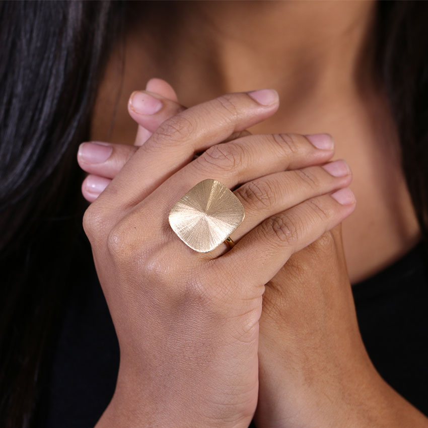 Kaia Stamped Ring Kaia Stamped Ring