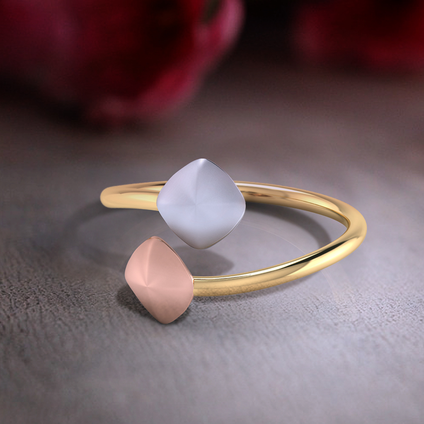 Adia Geometric Gold Ring Adia Geometric Gold Ring