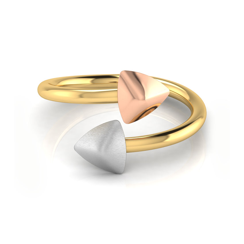 Kepa Geometric Gold Ring