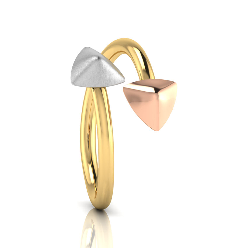 Kepa Geometric Gold Ring