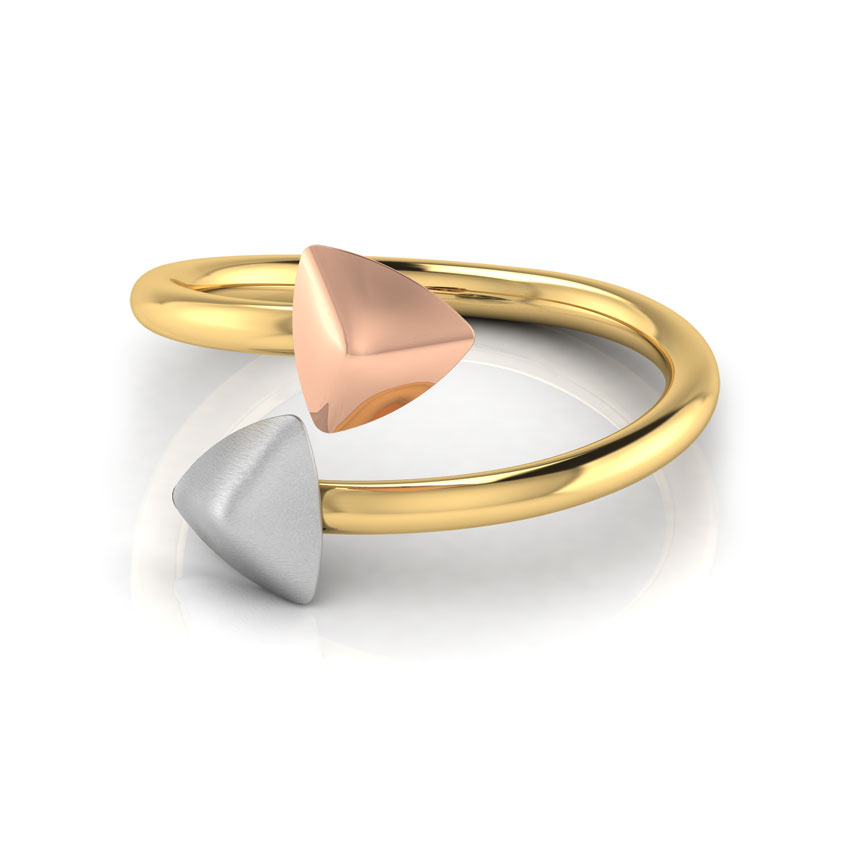 Kepa Geometric Gold Ring