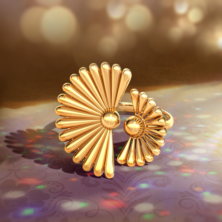 Duo Floral Ring Duo Floral Ring