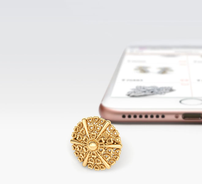 Miligrain Scroll Ring Miligrain Scroll Ring