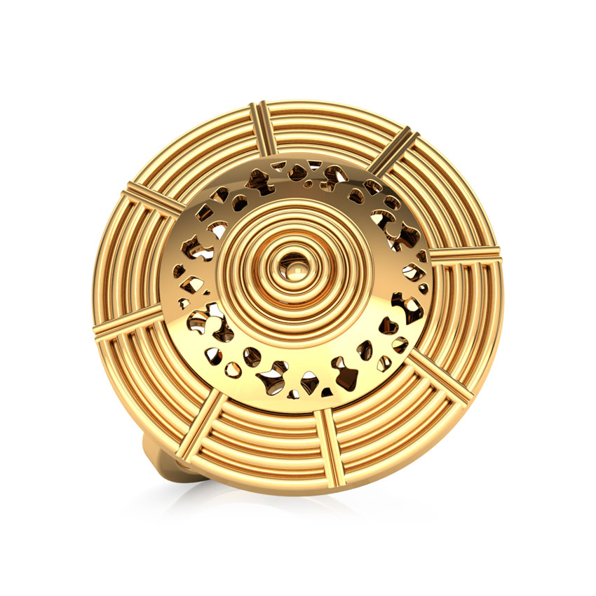 Grace Curves Gold Ring