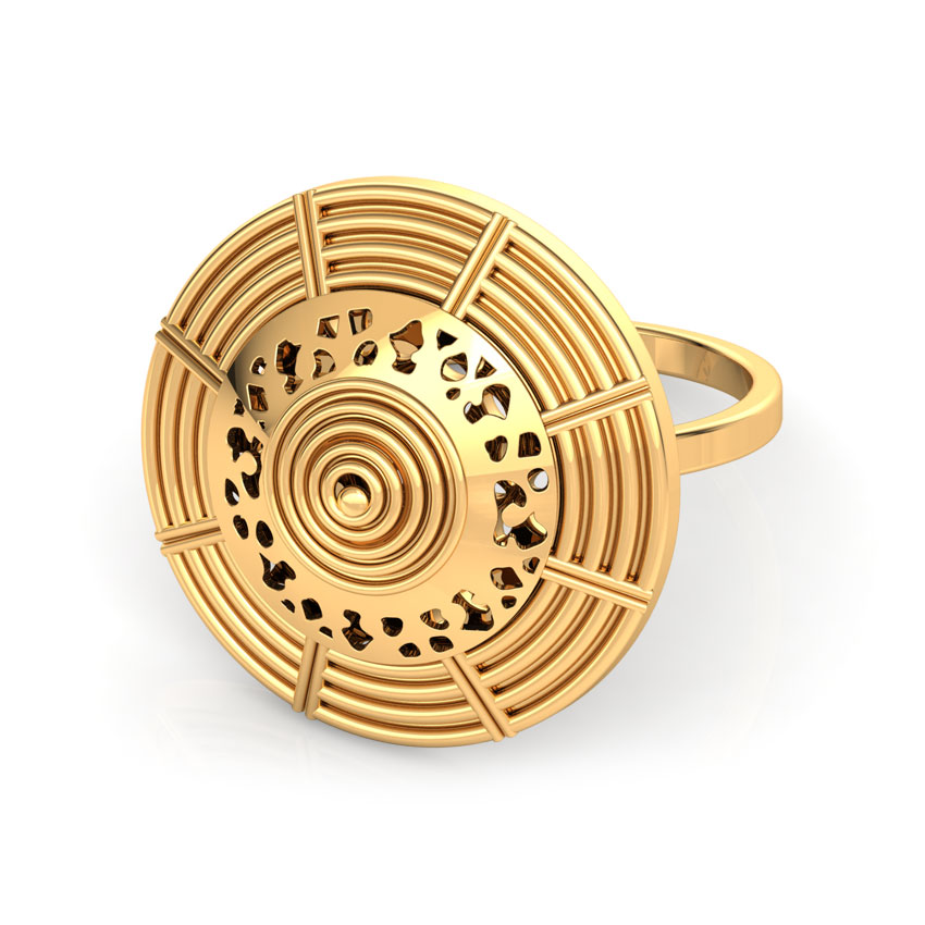 Grace Curves Gold Ring