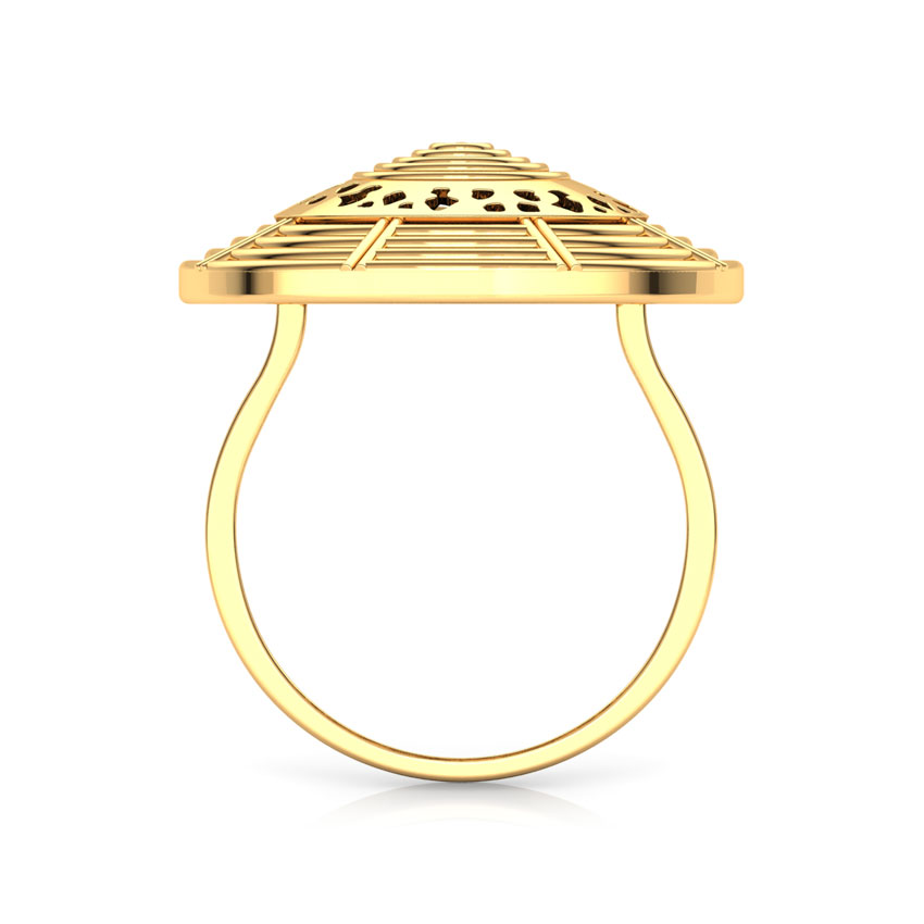 Grace Curves Gold Ring