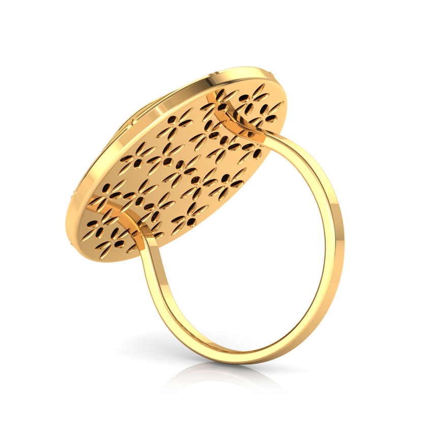 Grace Curves Gold Ring