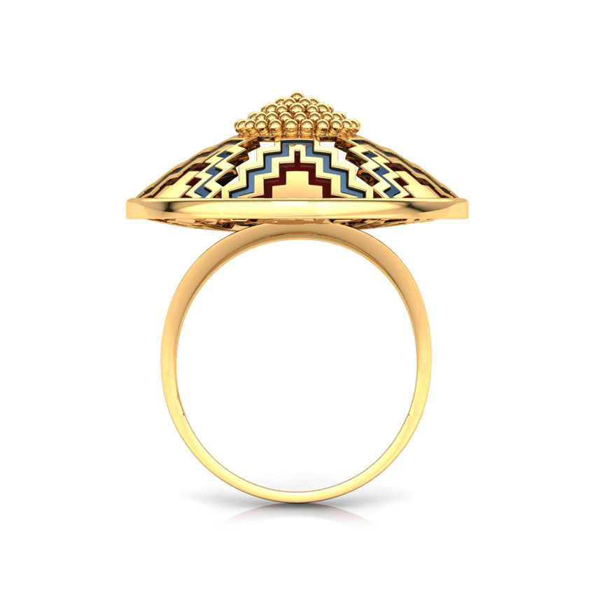 Mirror Maze Gold Ring Mirror Maze Gold Ring
