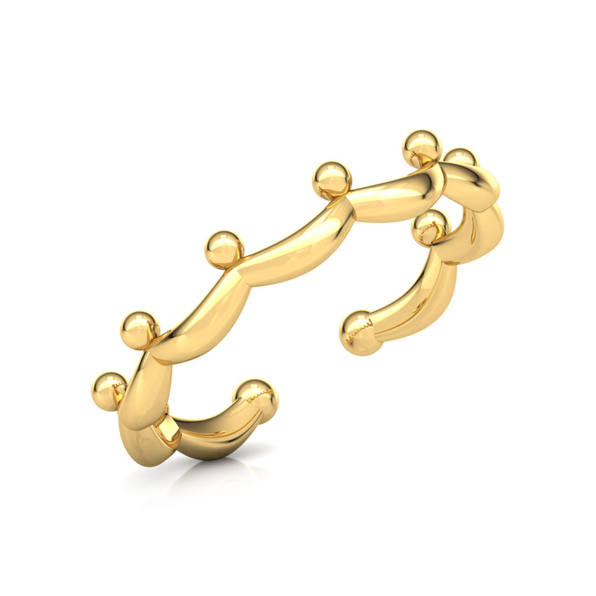 Crowned Midi Ring