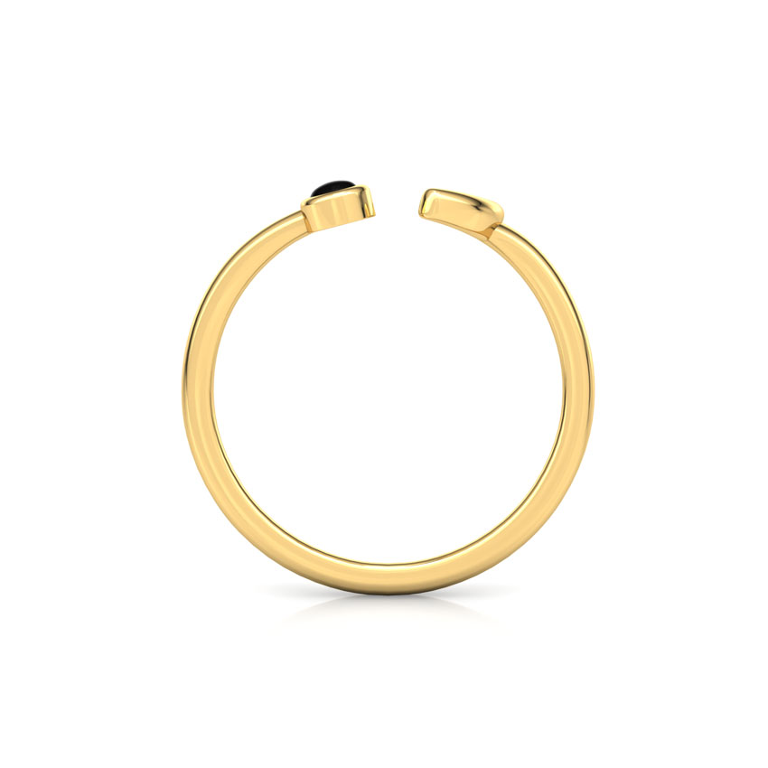 Smiley Midi Gold Ring Smiley Midi Gold Ring