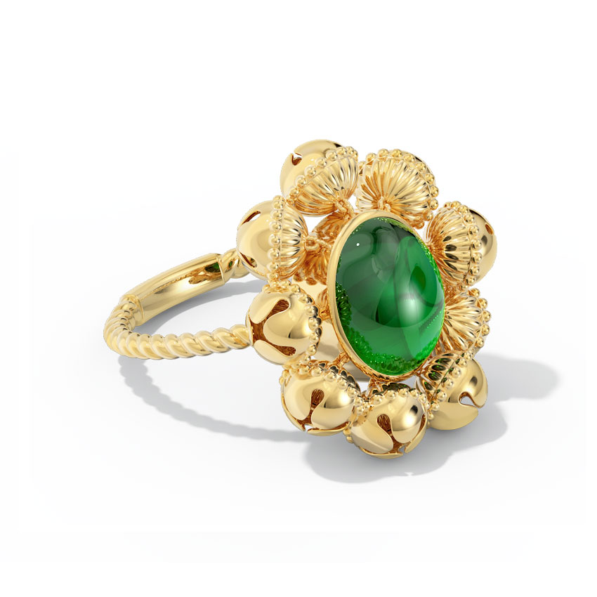 Prachi Gold Ring