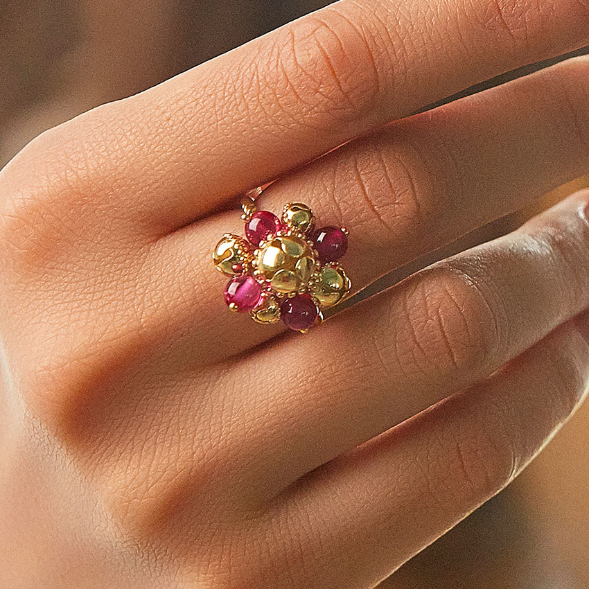Yamini Gold Ring