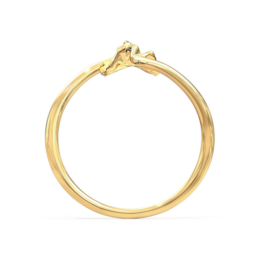 Alluring Ginkgo Ring